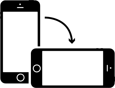 rotate phone