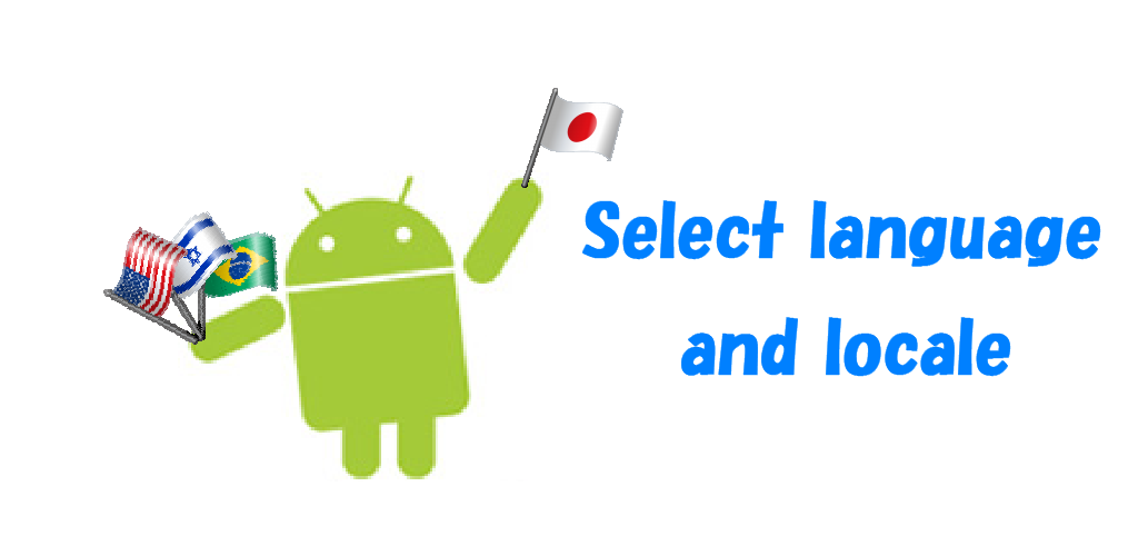 Select language and locale